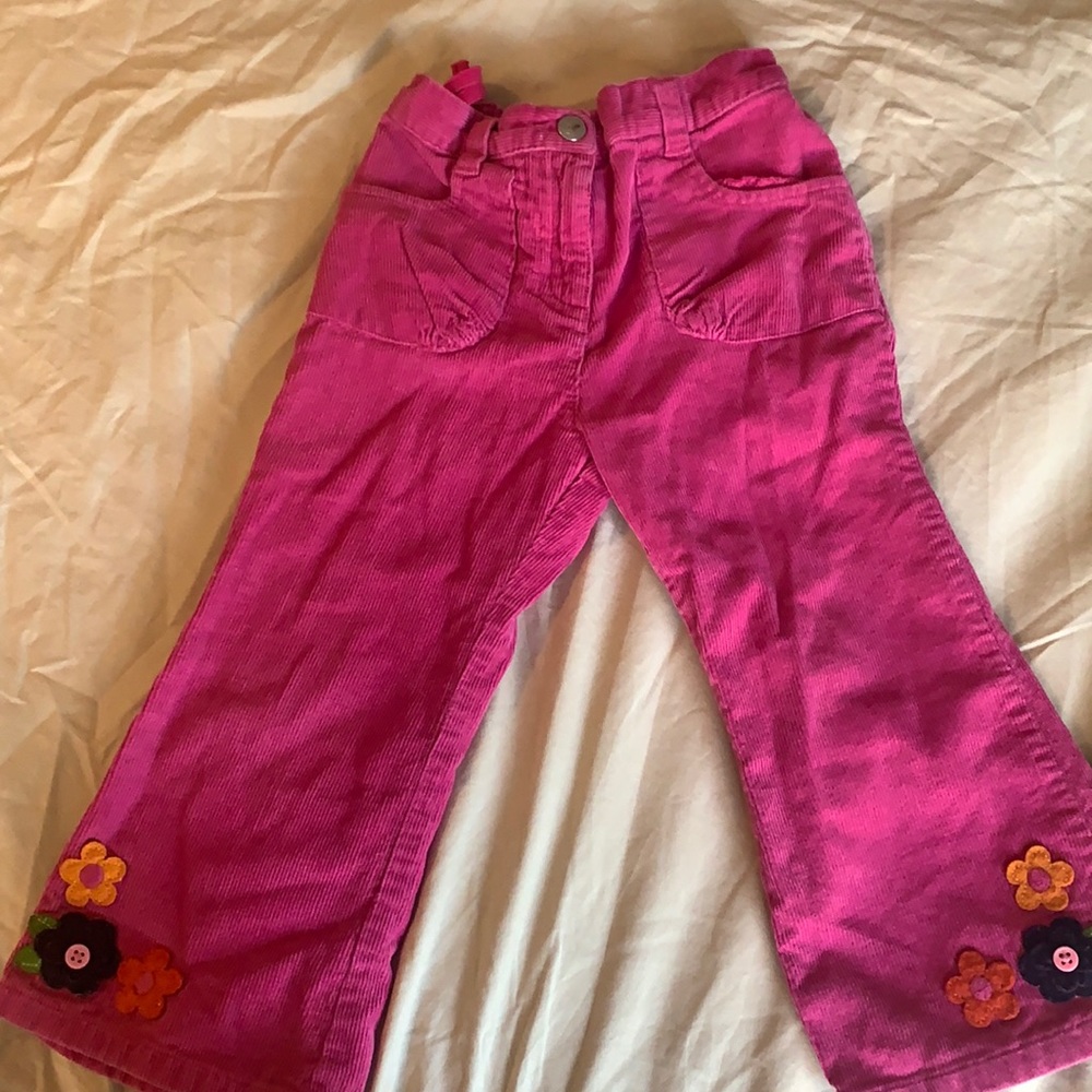 Hot Pink Corduroy Pants